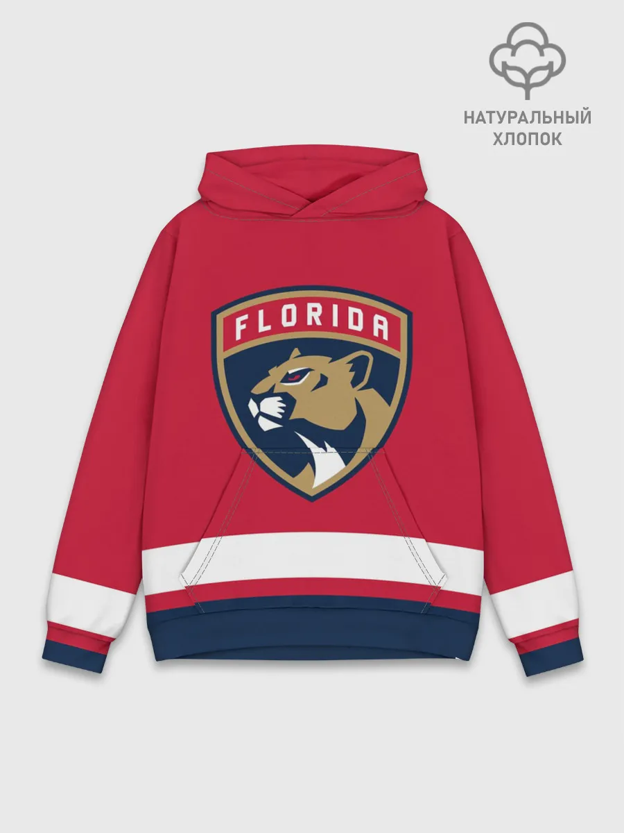 Худи мужской база хлопок / Флорида Пантерз