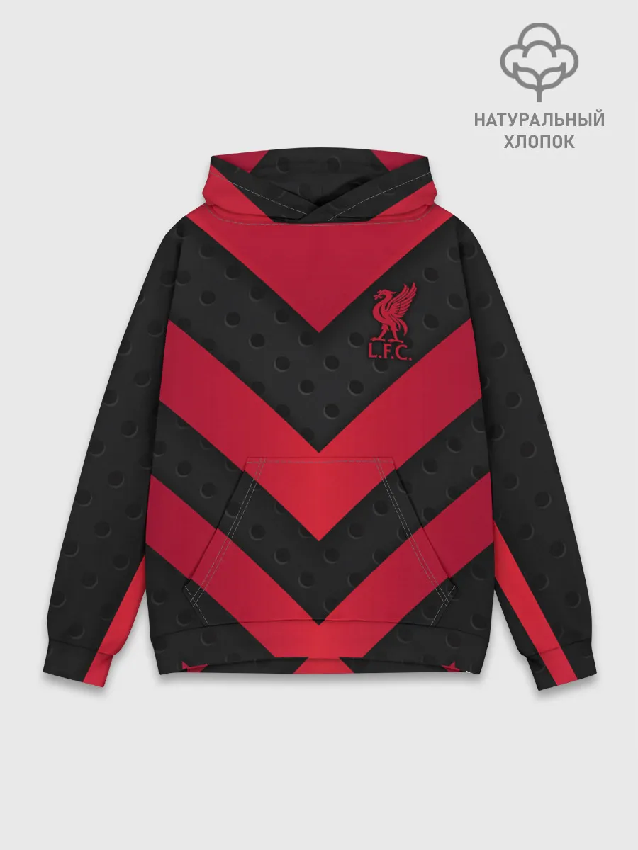 Худи мужской база хлопок / Liverpool F.C.