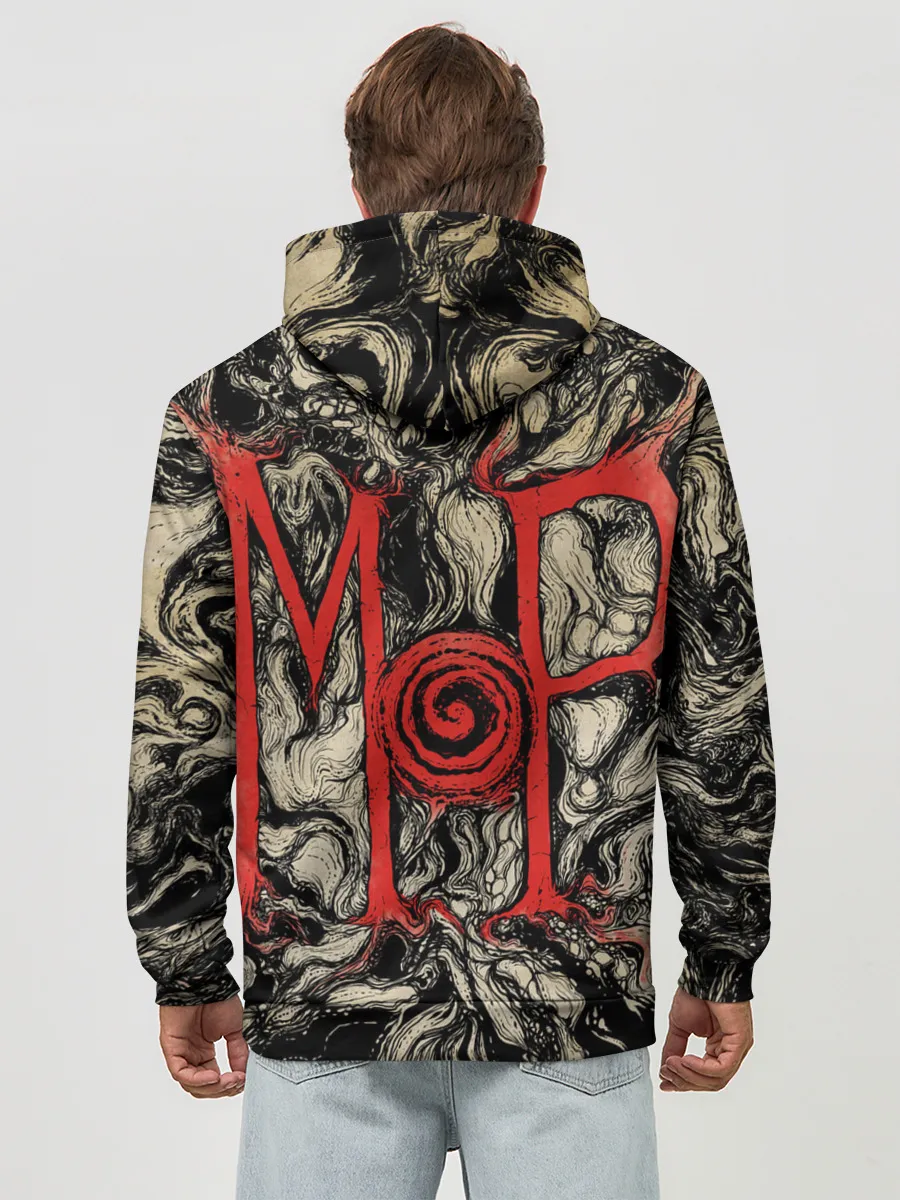 Худи мужской база хлопок / Чумной доктор Мор