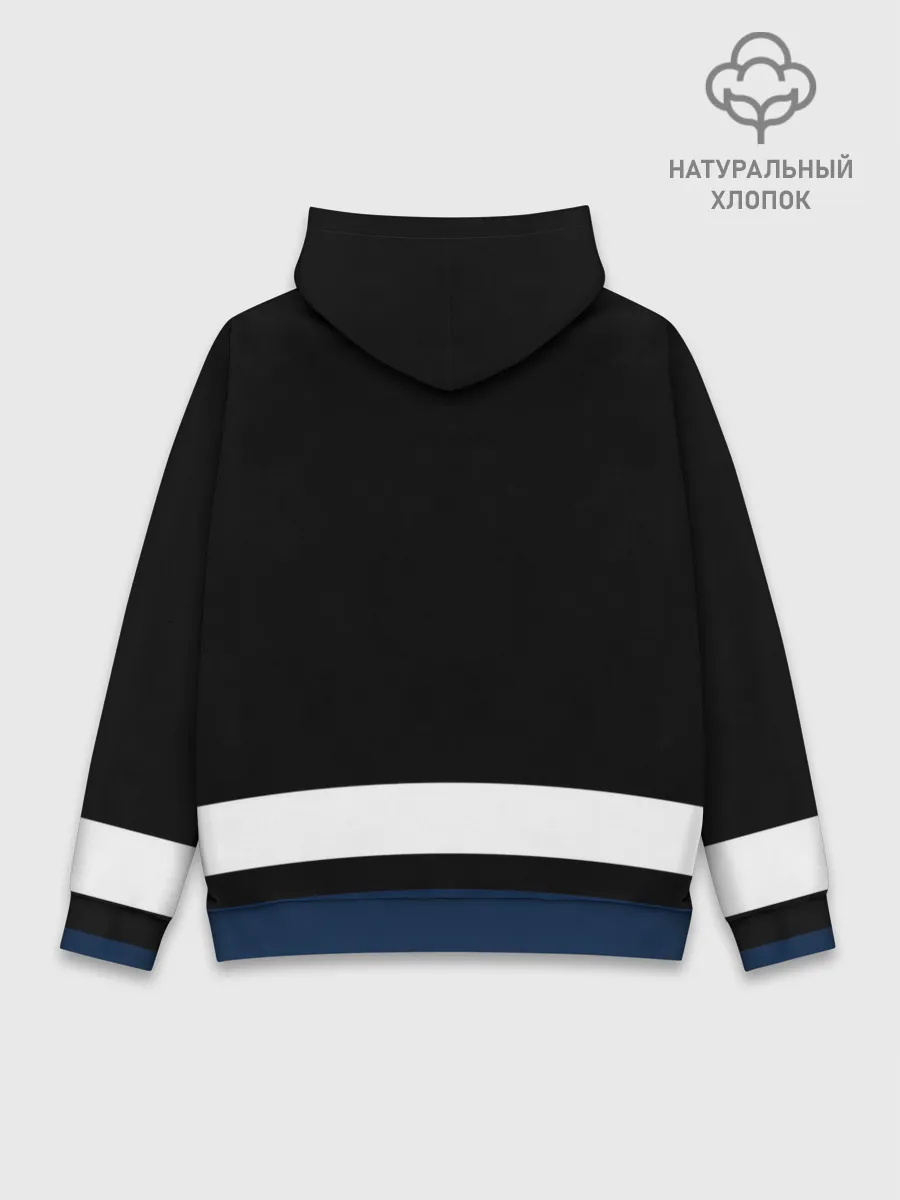 Худи мужской база хлопок / Эдмонтон Ойлерз