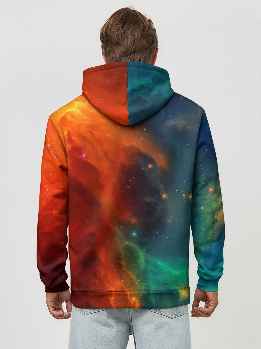 Худи мужской база хлопок / NASA