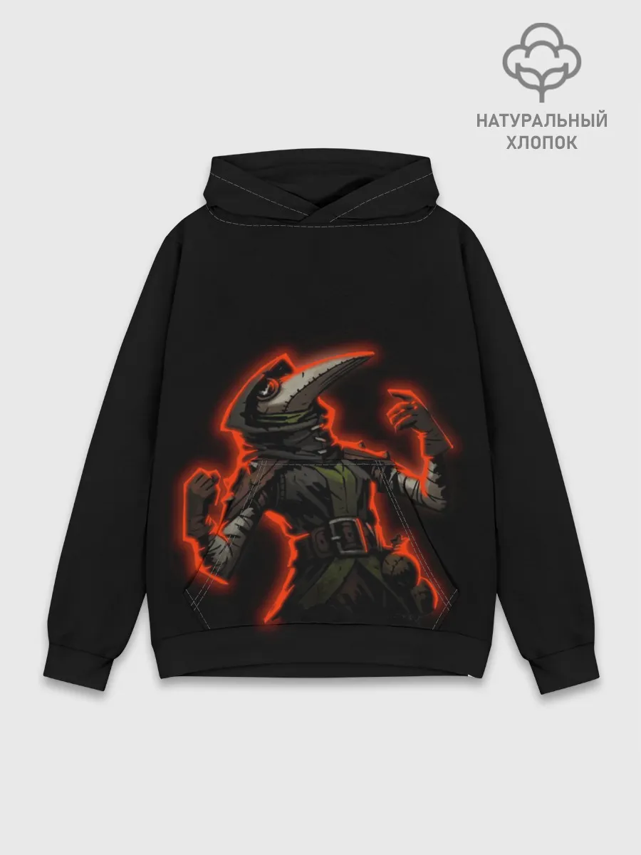 Худи мужской база хлопок / Im Doctor Plague