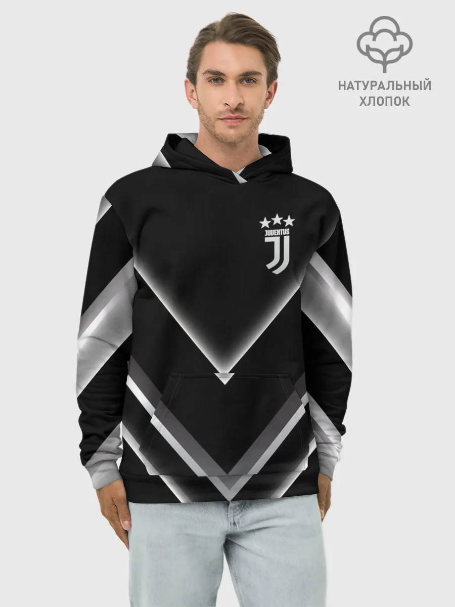 Худи мужской база хлопок / Juventus F.C.