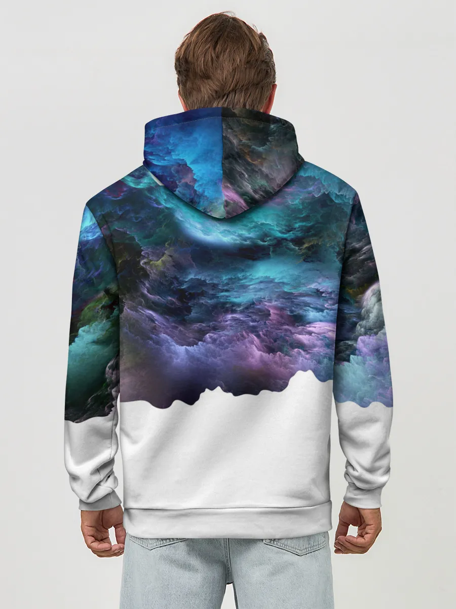 Худи мужской база хлопок / Smoky dreams