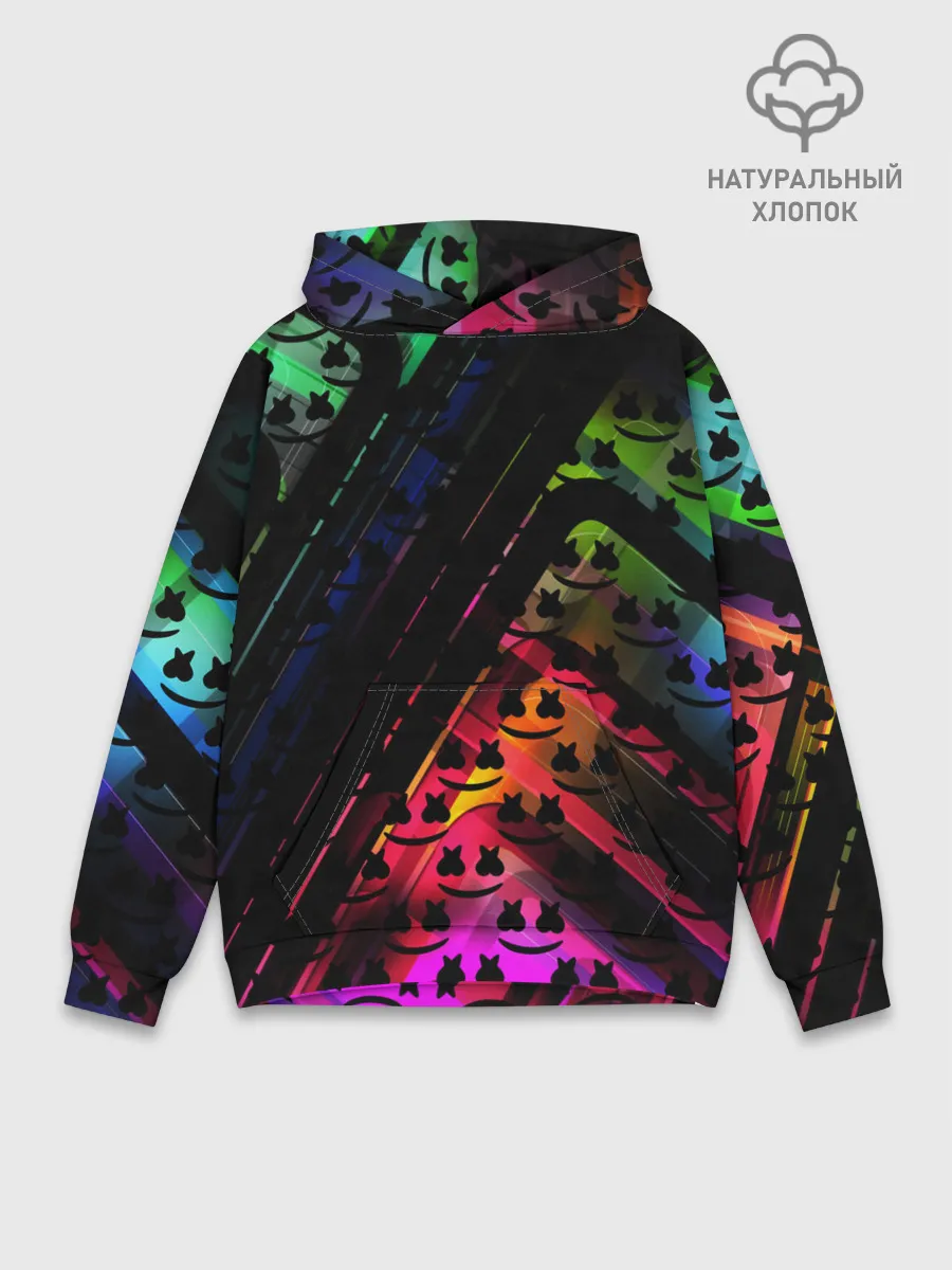 Худи мужской база хлопок / MARSMELLO GRADIENT