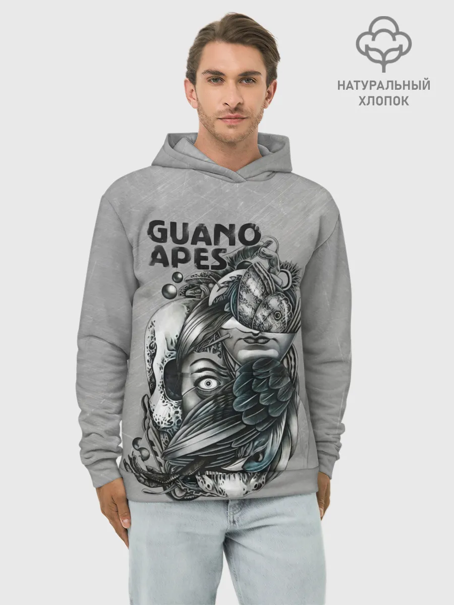 Худи мужской база хлопок / Guano Apes