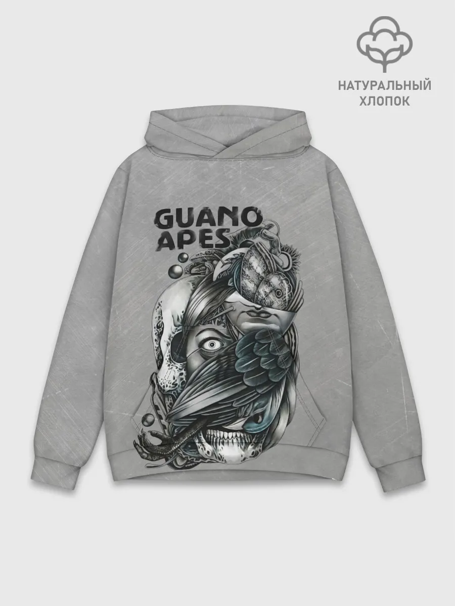 Худи мужской база хлопок / Guano Apes