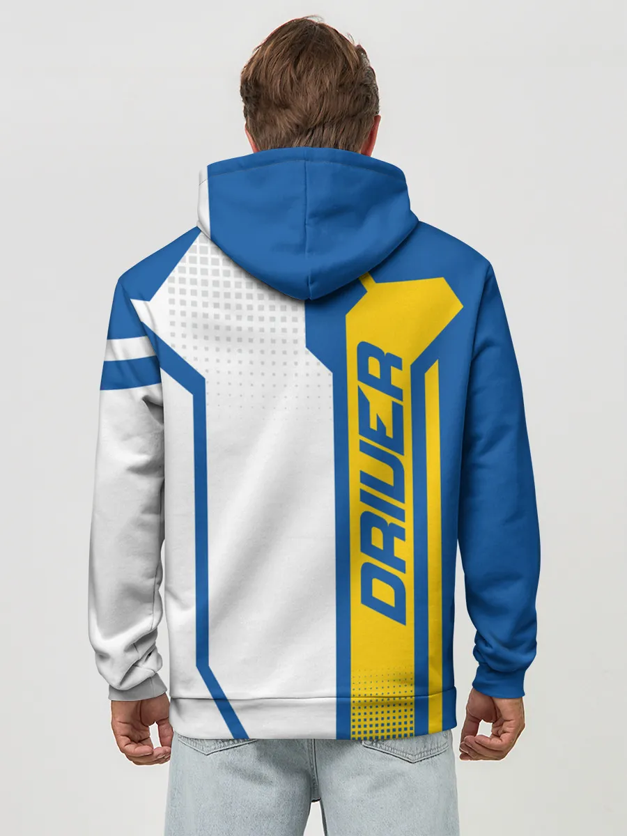 Худи мужской база хлопок / Subaru Driver team