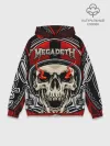 Худи мужской база хлопок / Megadeth