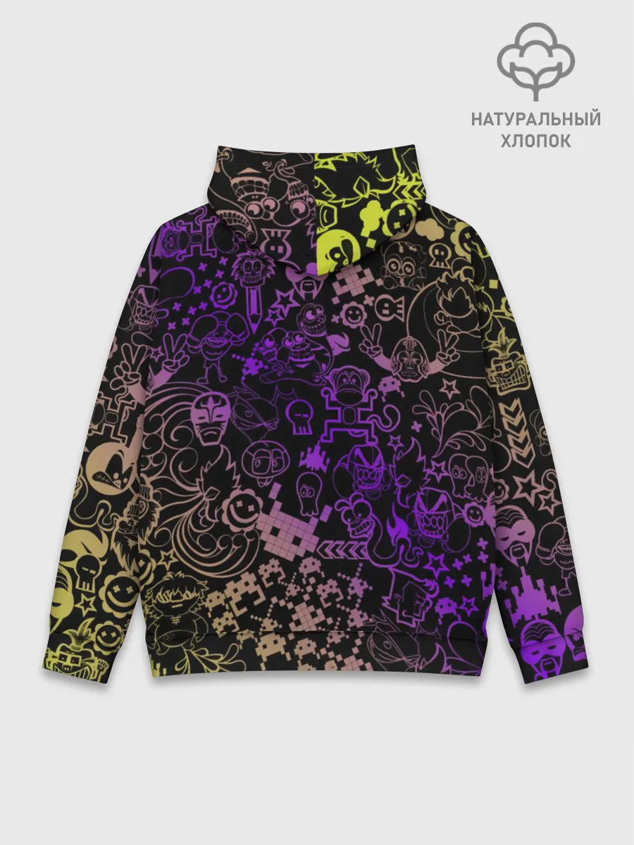 Худи мужской база хлопок / Игры