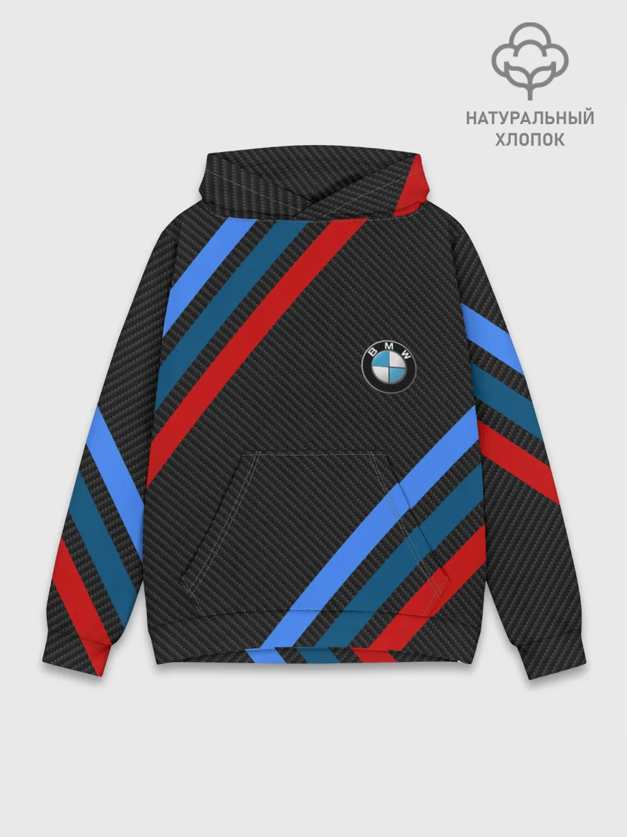 Худи мужской база хлопок / BMW CARBON