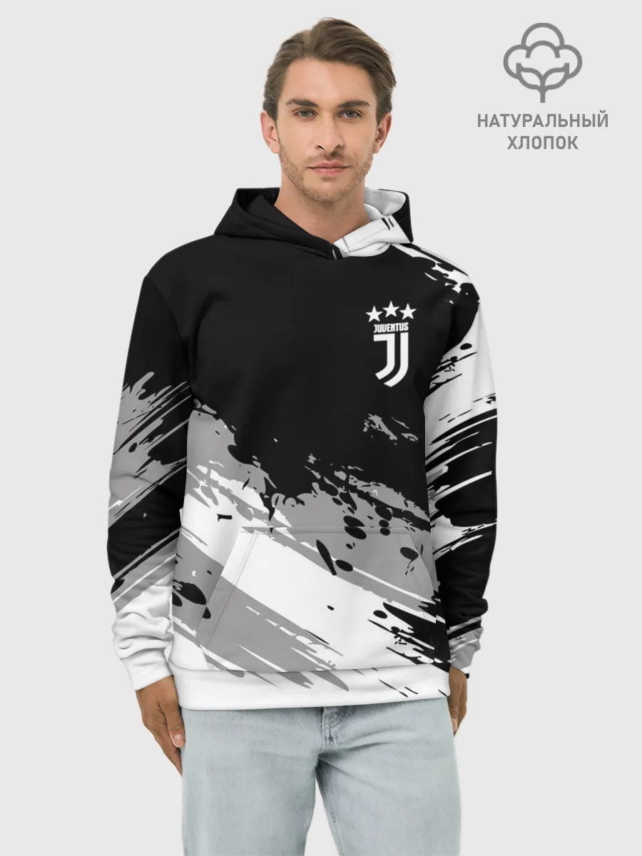 Худи мужской база хлопок / Juventus F.C.