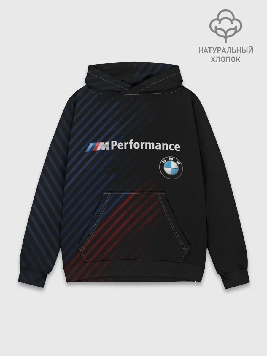 Худи мужской база хлопок / BMW PERFORMANCE