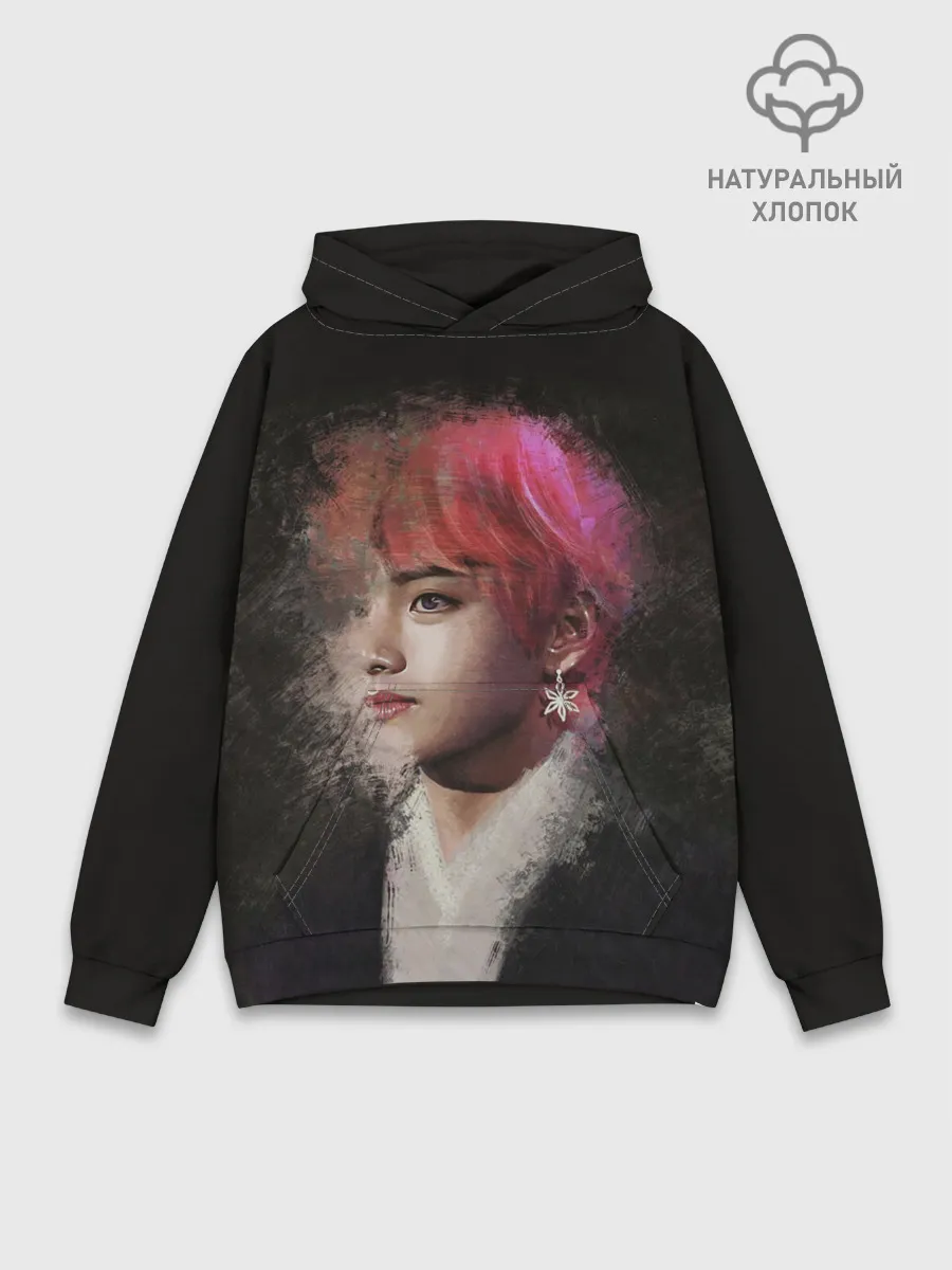Худи мужской база хлопок / BTS