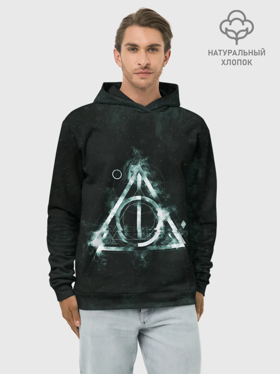 Худи мужской база хлопок / Гарри Поттер