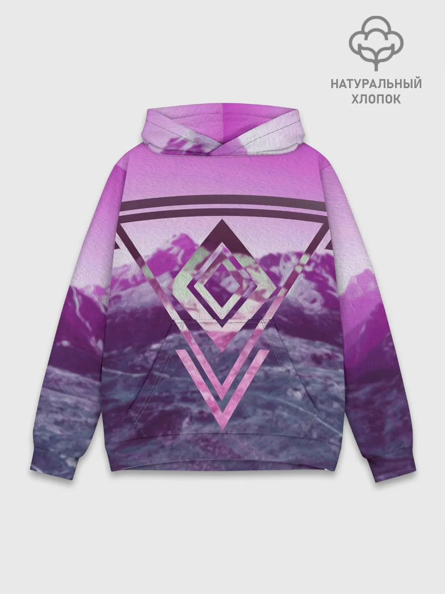 Худи мужской база хлопок / ИЗУМРУД