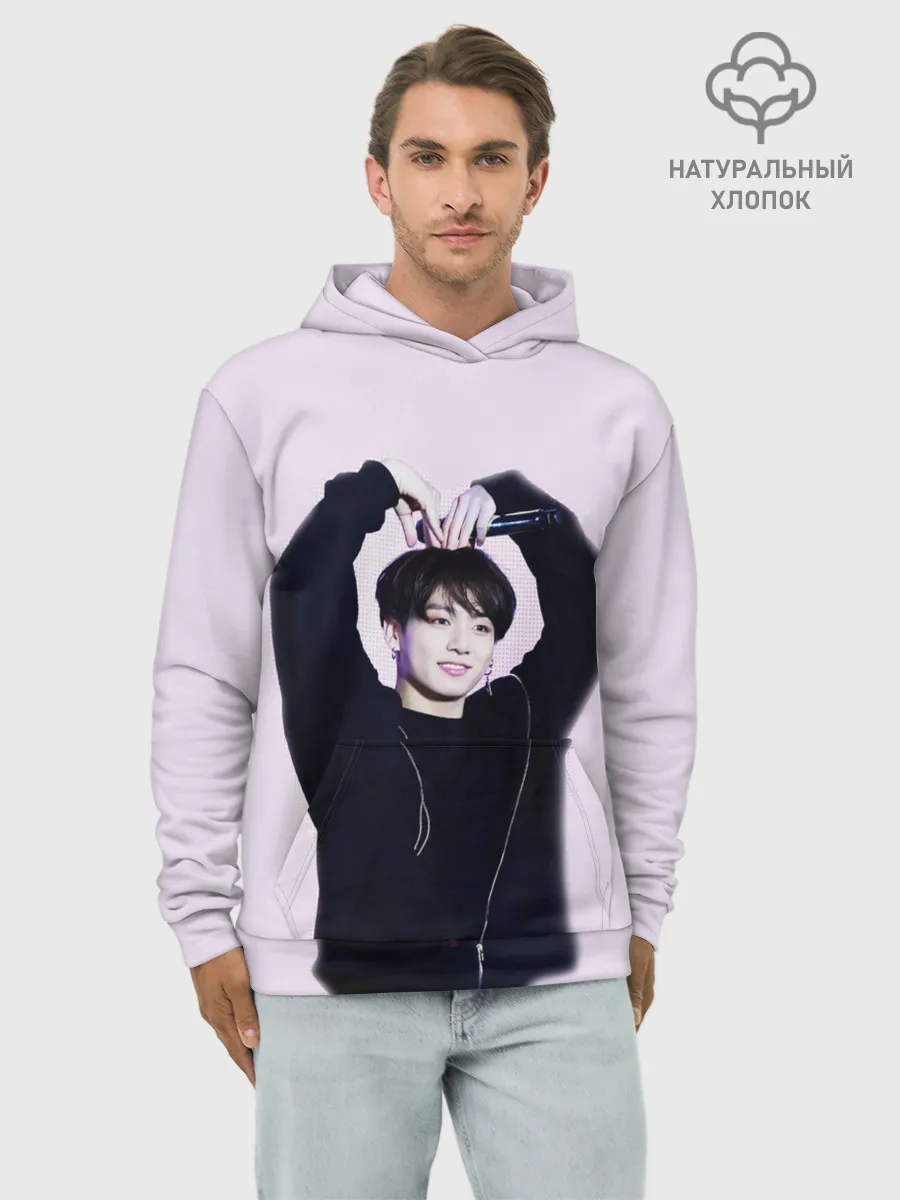 Худи мужской база хлопок / BTS