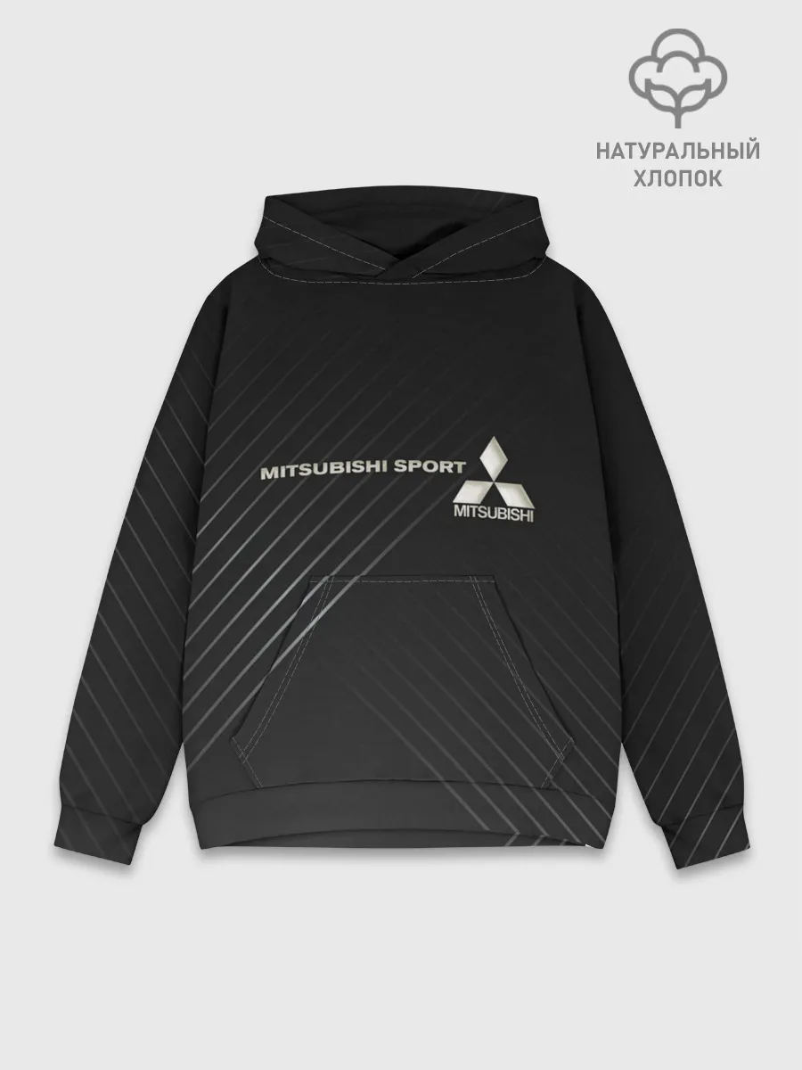 Худи мужской база хлопок / MITSUBISHI