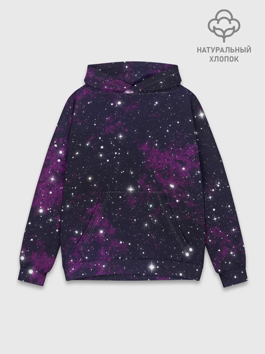 Худи мужской база хлопок / Космос