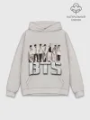Худи мужской база хлопок / BTS