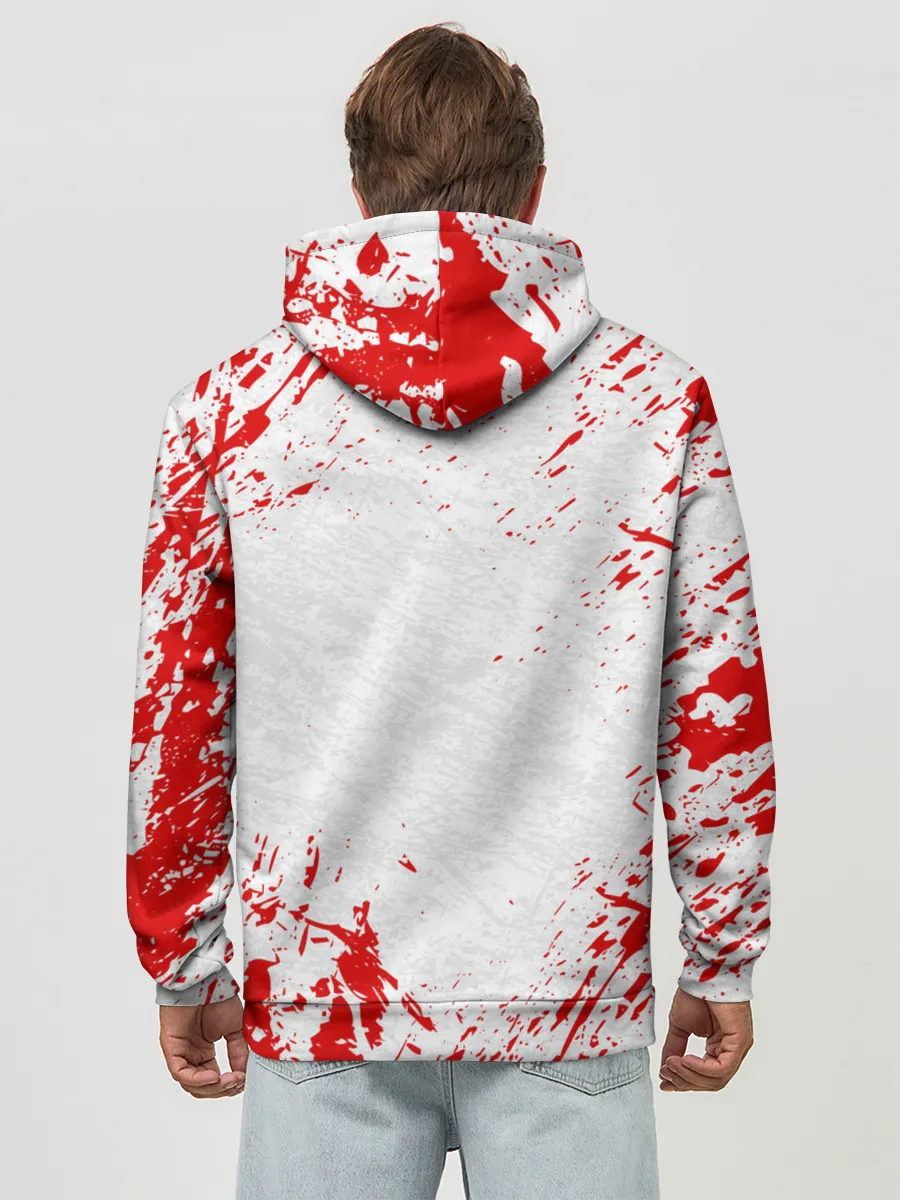 Худи мужской база хлопок / BLOODBORNE