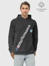 Худи мужской база хлопок / BMW