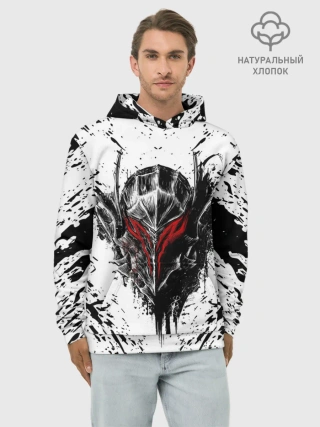 Худи мужской база хлопок / BERSERK tattoo