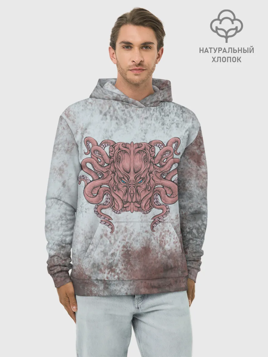 Худи мужской база хлопок / Ктулху | Cthulhu