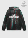 Худи мужской база хлопок / CS:GO Glitch