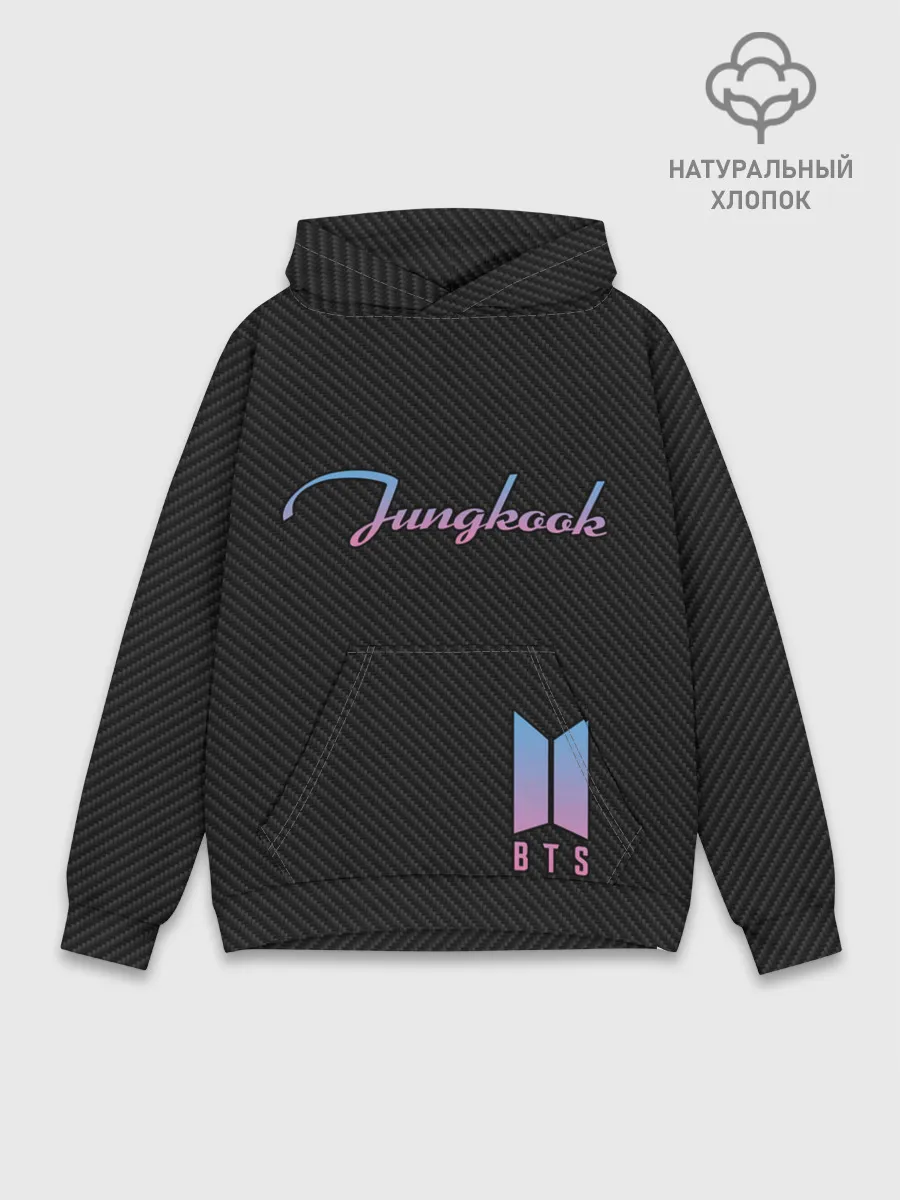 Худи мужской база хлопок / BTS Jungkook