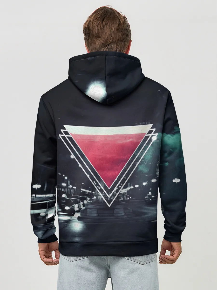 Худи мужской база хлопок / MUSIC