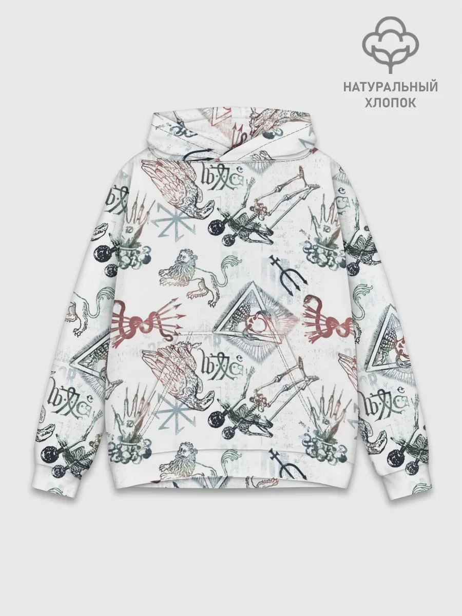 Худи мужской база хлопок / Гарри Поттер