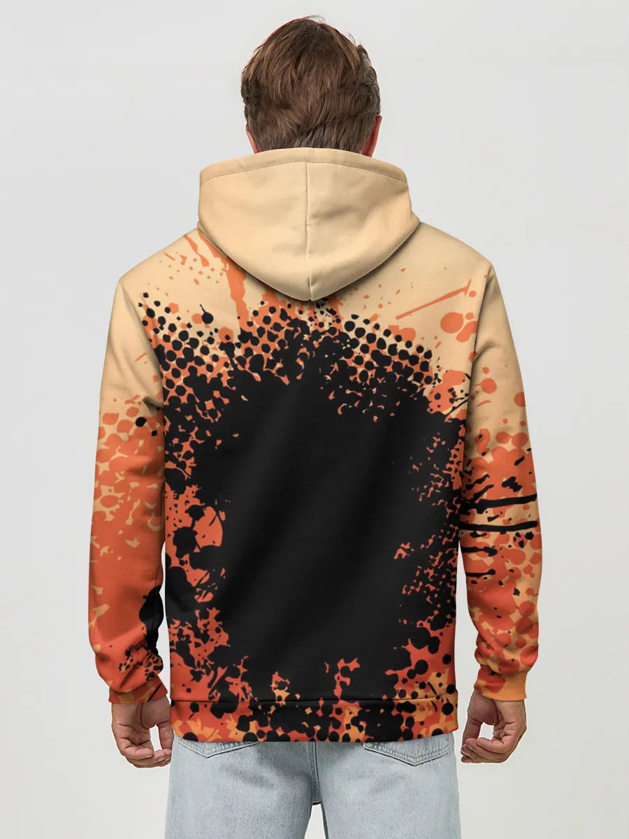 Худи мужской база хлопок / Ленин