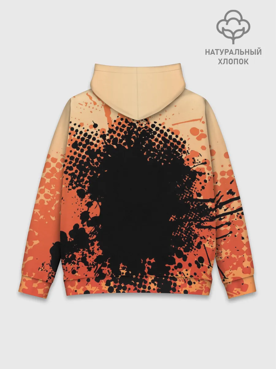 Худи мужской база хлопок / Ленин