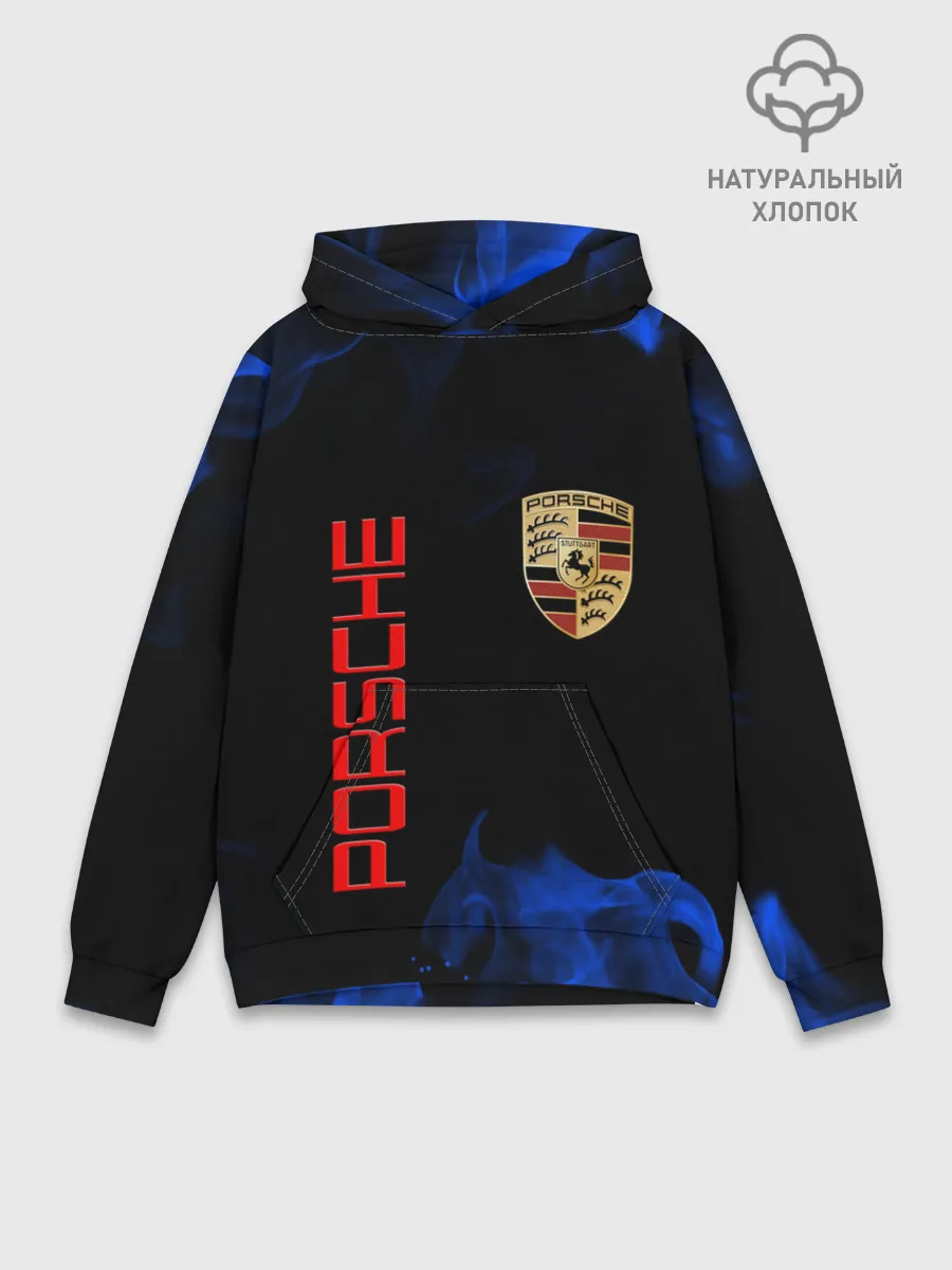 Худи мужской база хлопок / porsche