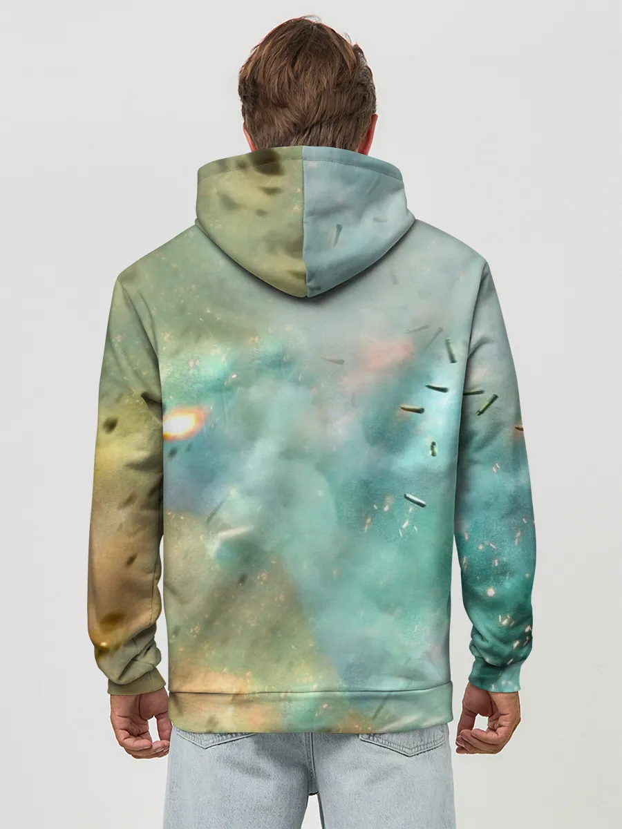 Худи мужской база хлопок / CRYSIS