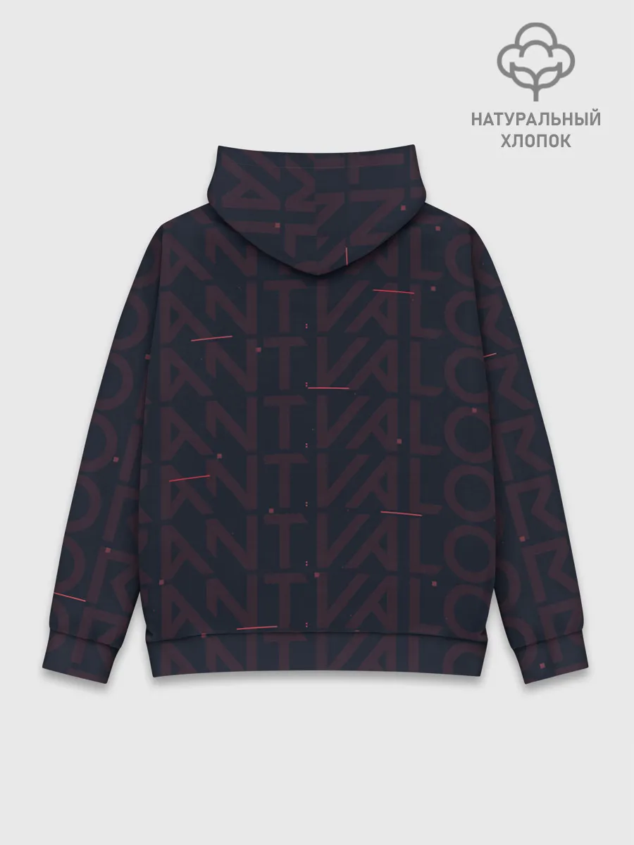 Худи мужской база хлопок / Valorant art