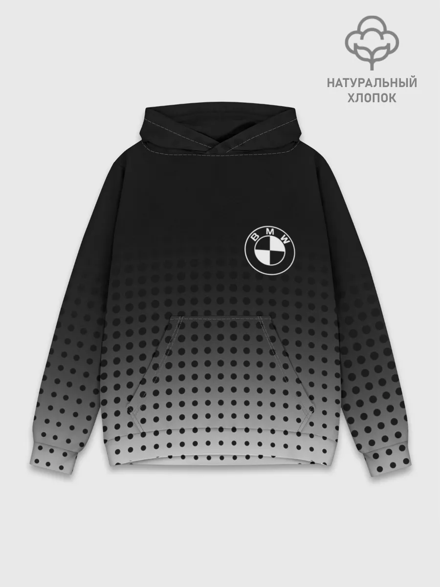 Худи мужской база хлопок / BMW