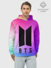 Худи мужской база хлопок / BTS
