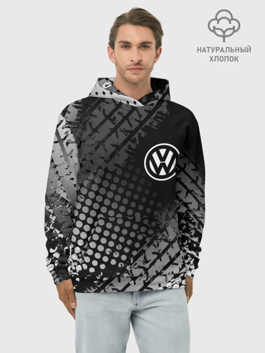 Худи мужской база хлопок / Volkswagen