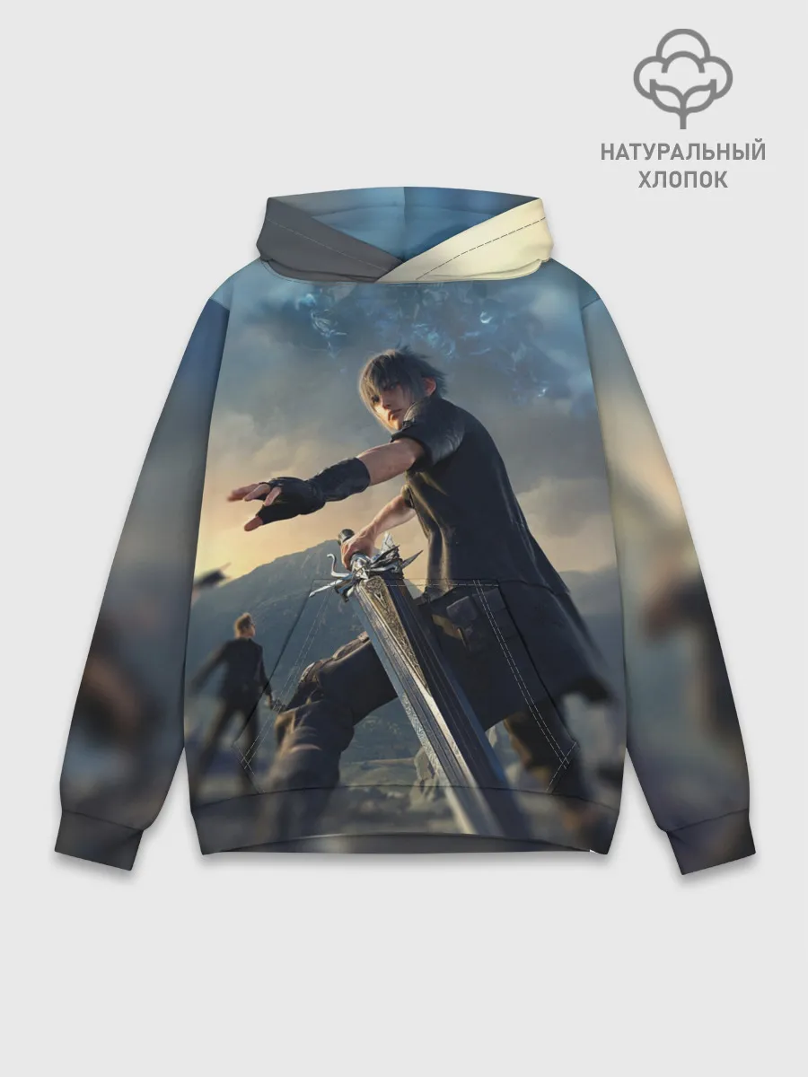Худи мужской база хлопок / Final Fantasy