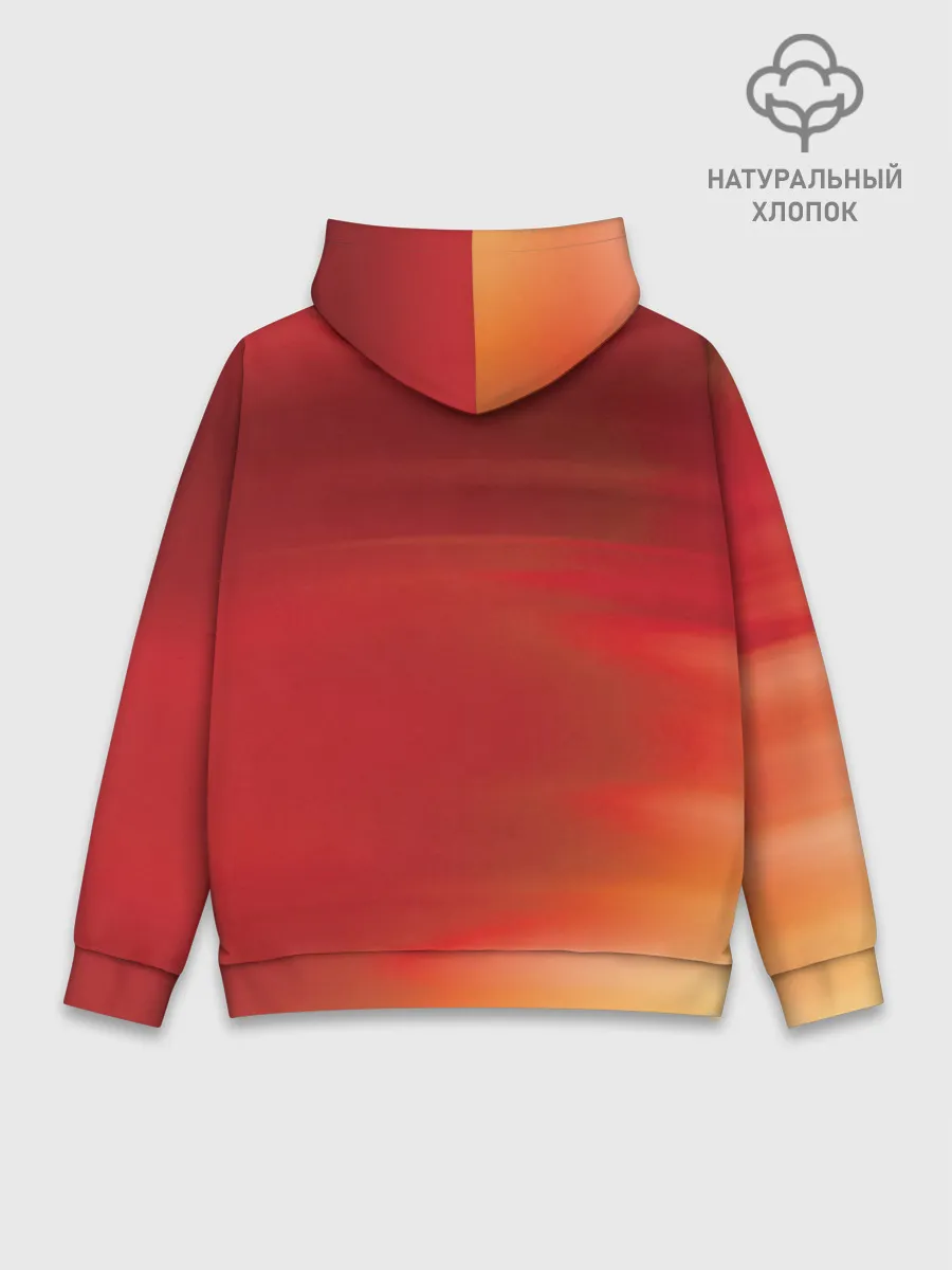 Худи мужской база хлопок / The Flash Logo Pattern