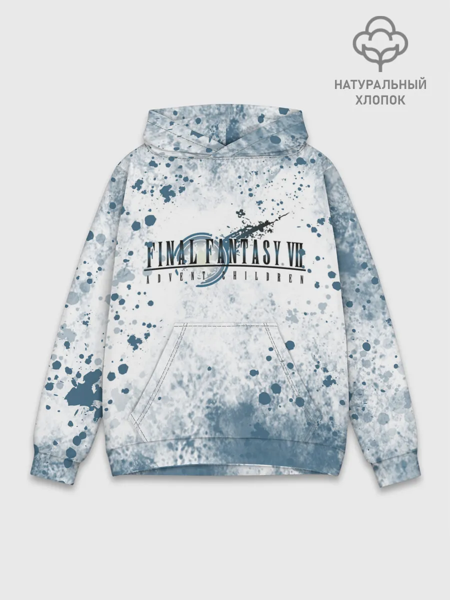 Худи мужской база хлопок / Final Fantasy VII Remake