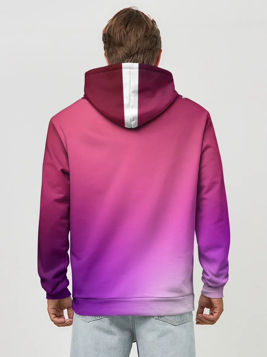 Худи мужской база хлопок / Нежный цвет