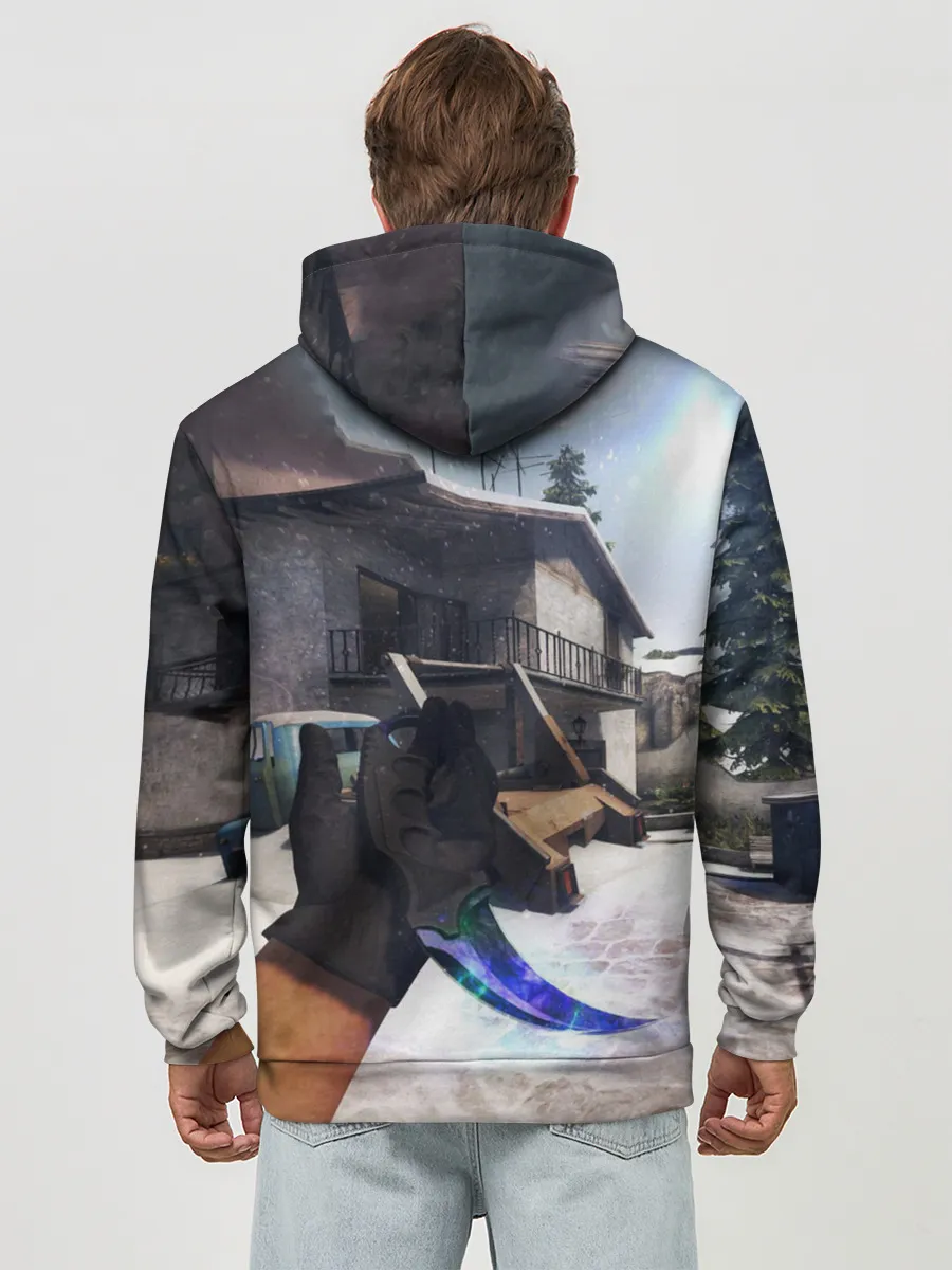 Худи мужской база хлопок / CS:GO