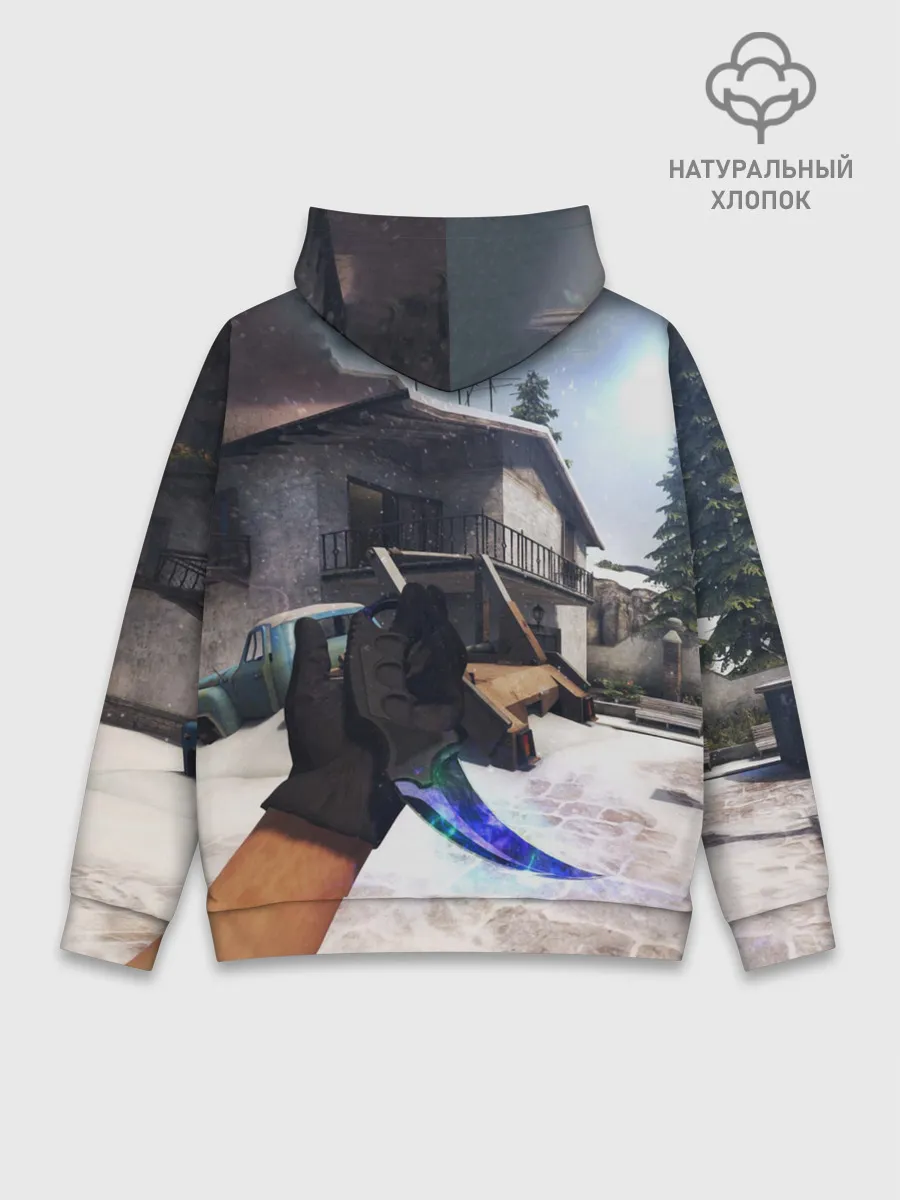 Худи мужской база хлопок / CS:GO