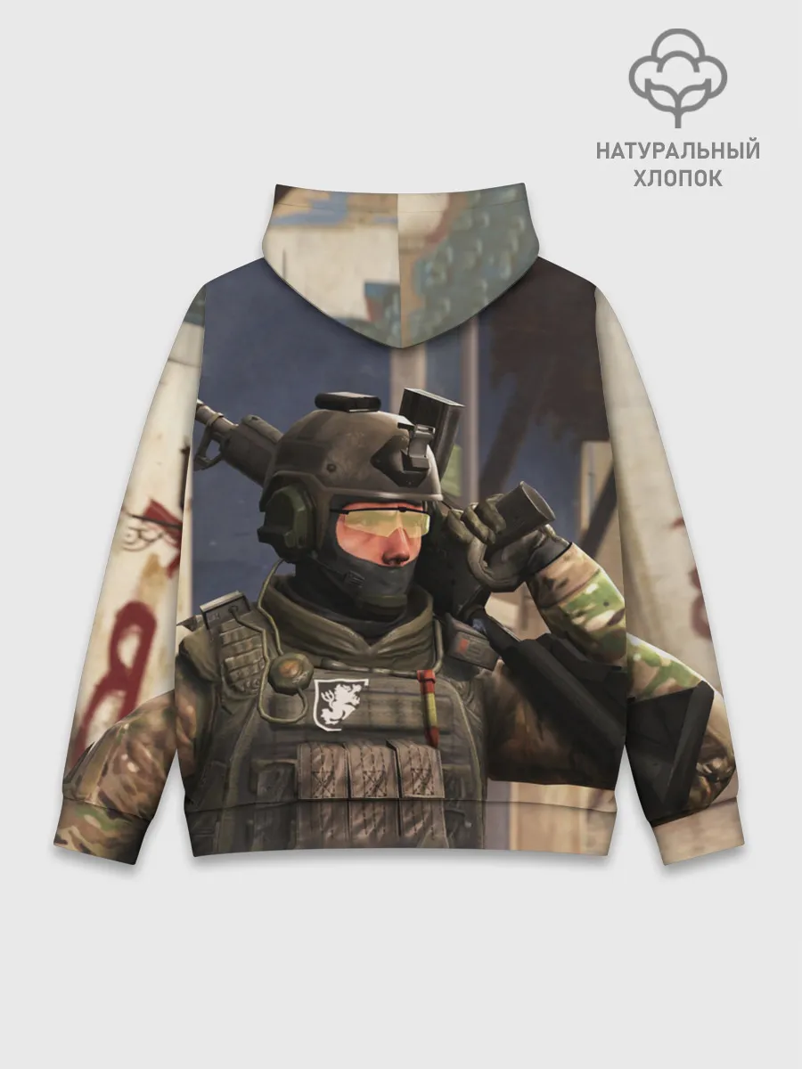 Худи мужской база хлопок / CS:GO