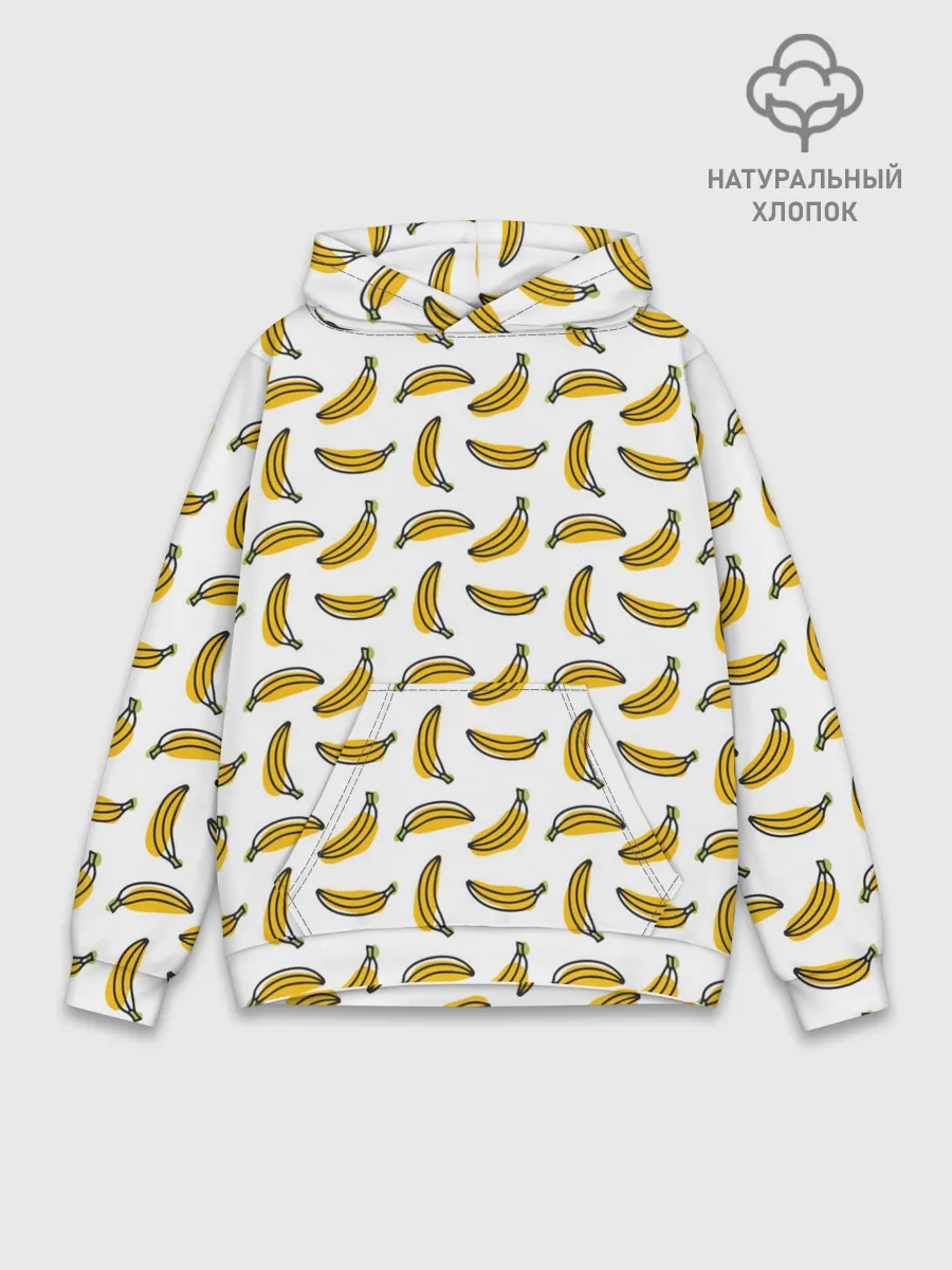 Худи мужской база хлопок / Бананы