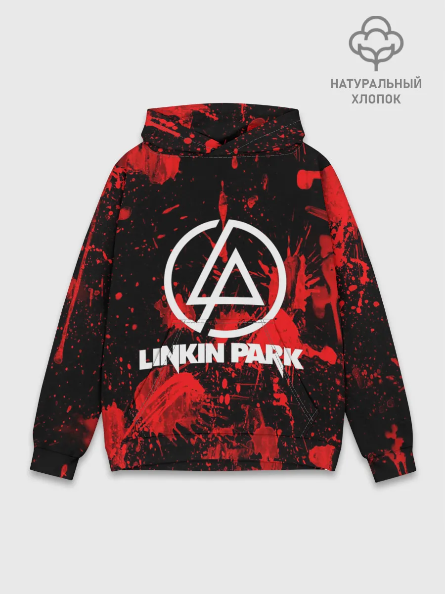 Худи мужской база хлопок / Linkin Park