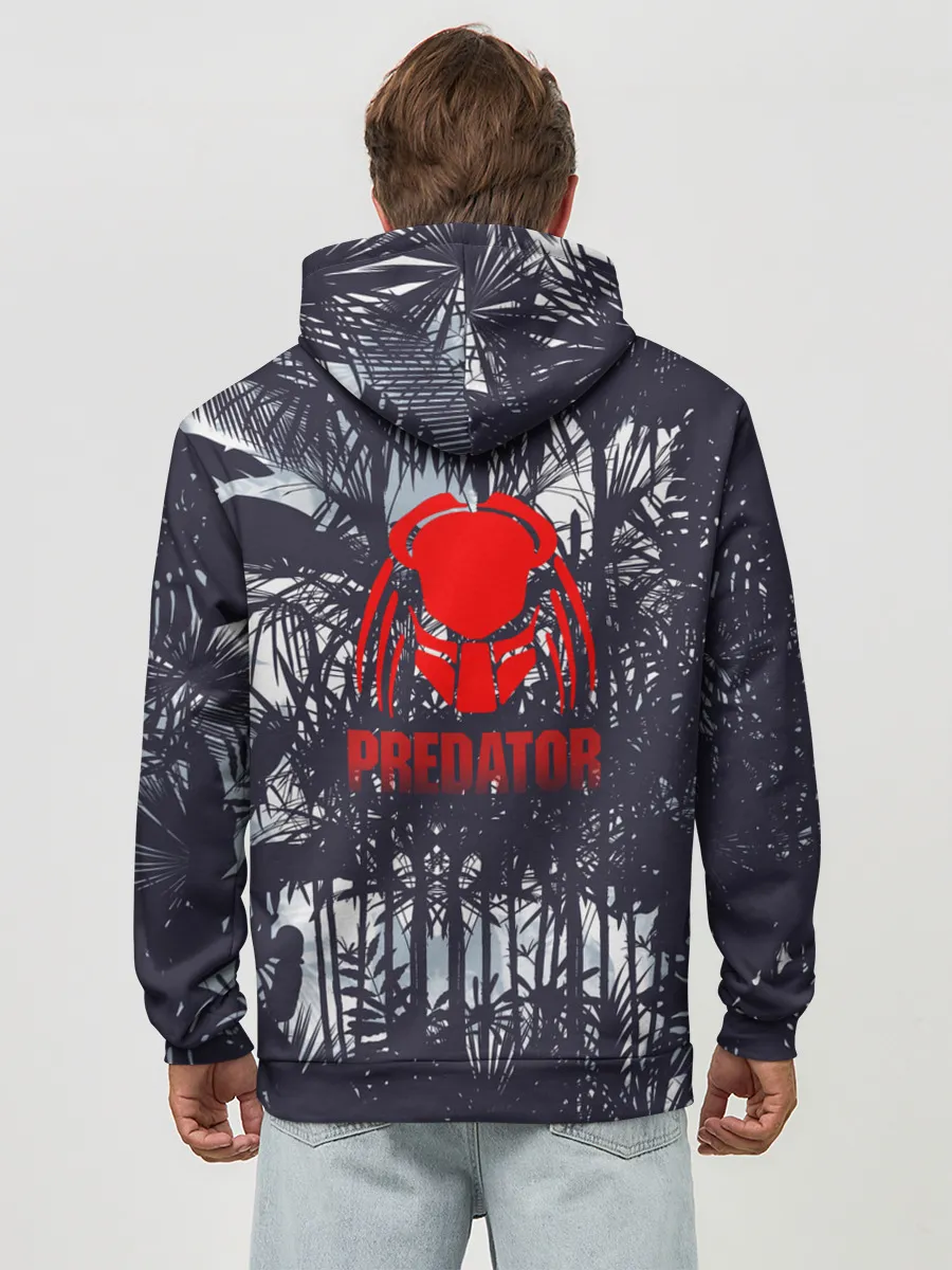 Худи мужской база хлопок / Predator
